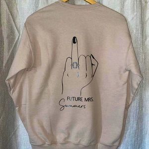 Future Mrs. ring finger sweatshirt